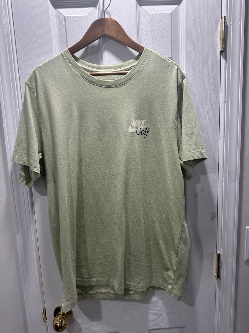 Nike Golf Short Sleeve Tee in Light Sage Green
